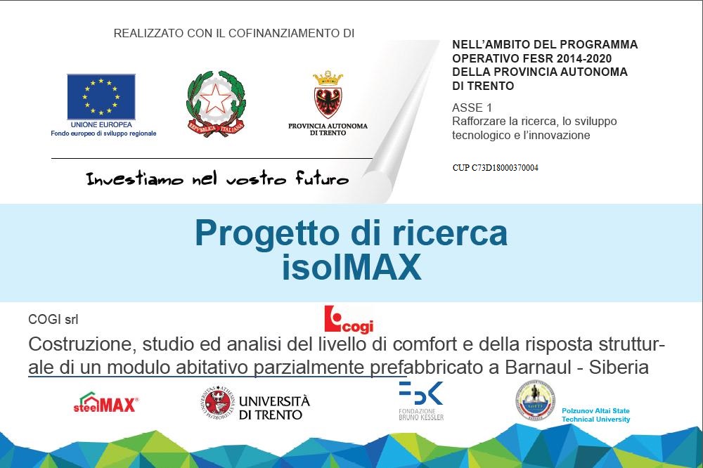 Progetto di ricerca isolMAX